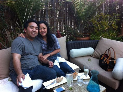 Couples Relaxing Privately In The Garden With A Catered Meal After