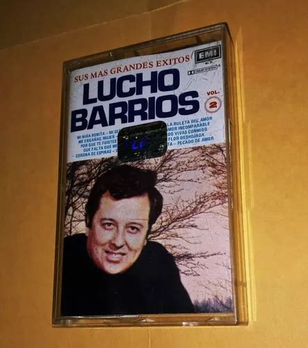 Cassette Lucho Barrios Sus Mas Grandes Exitos Vol Cuotas Sin Inter S