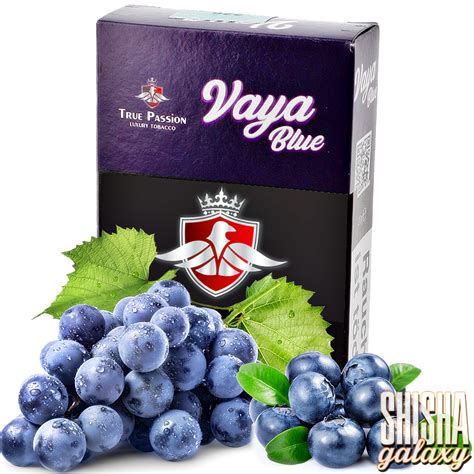 True Passion Tabak Vaja Blue 20g Blaubeere Traube Shisha Tabak