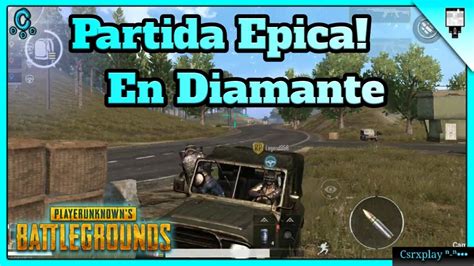 La Partida M S Pica En Diamante Ser Maestro Pubgem N V Pubg