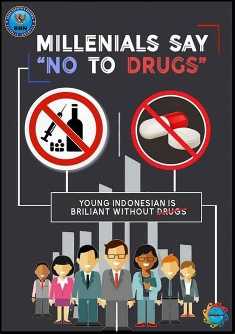 11 Contoh Poster Narkoba Kreatif Dan Mudah Broonet Riset