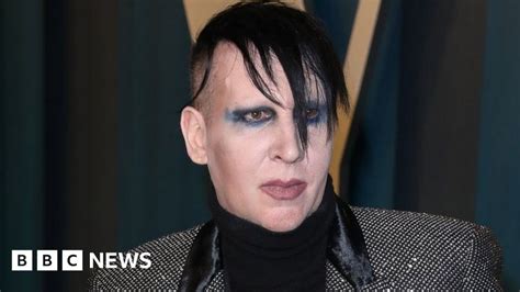 Marilyn Manson fined for blowing nose on concert camerawoman