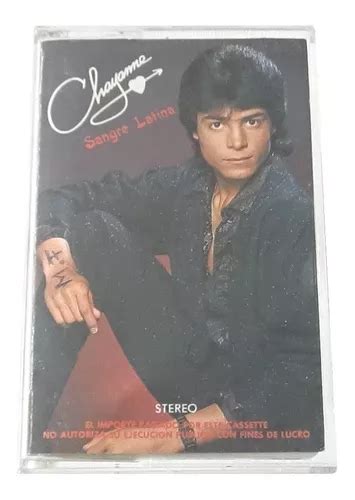 Chayanne Sangre Latina Tape Cassette Rca Ariola Cuotas Sin Inter S
