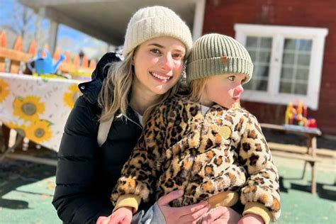 Emma Roberts Smiles With Son Rhodes 3 As They Enjoy Fall Fun At