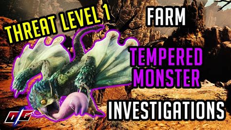 How To Find More TEMPERED INVESTIGATIONS Threat Level 1 3