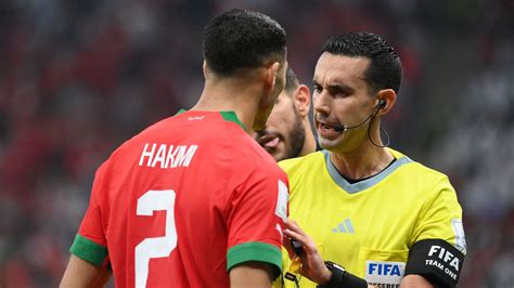 Morocco Lodge Complaint With Fifa Over Referee Decisions During World Cup Semi Final Against