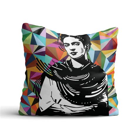 Cojin Frida Kahlo Vitral ShopTrueLove