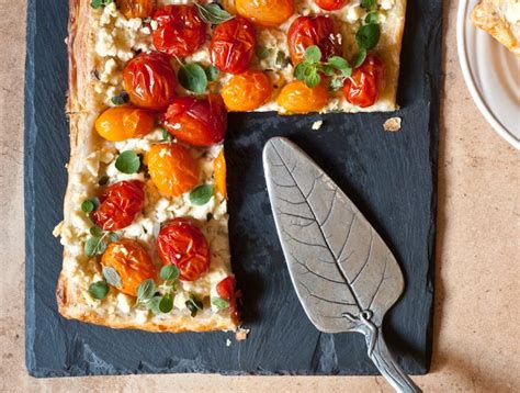 Cherry Tomato Puff Pastry Tart Flip Flop Foodies