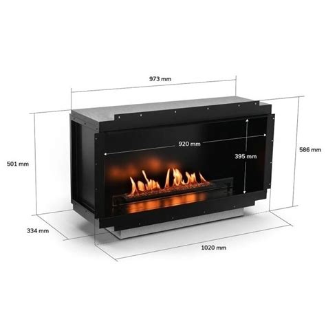 Planika Neo Fireplace Automatic Bioethanol Fireplace Built In Best Price Automatic Bioethanol