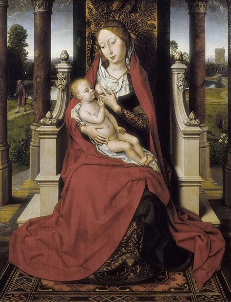 Memling Hans 1433 1494 Motherhood Photograph By Everett