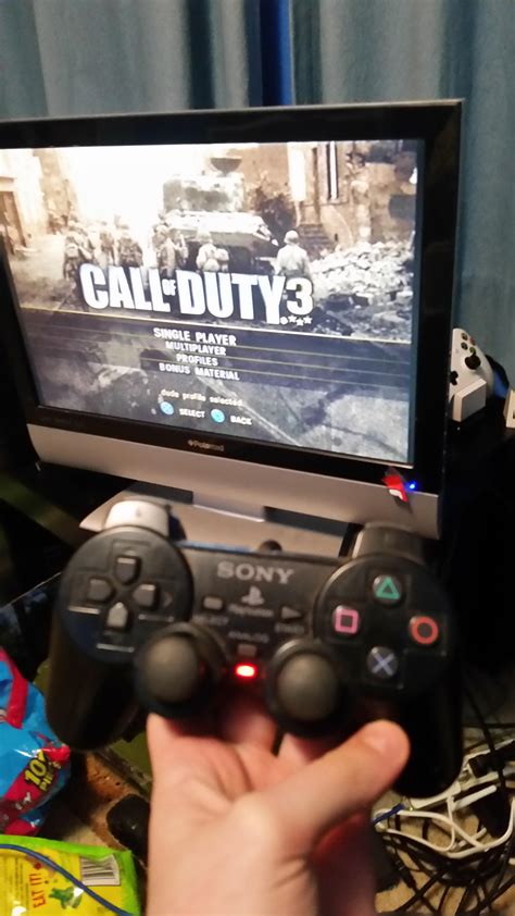 Just playin some call of duty 3 : r/ps2