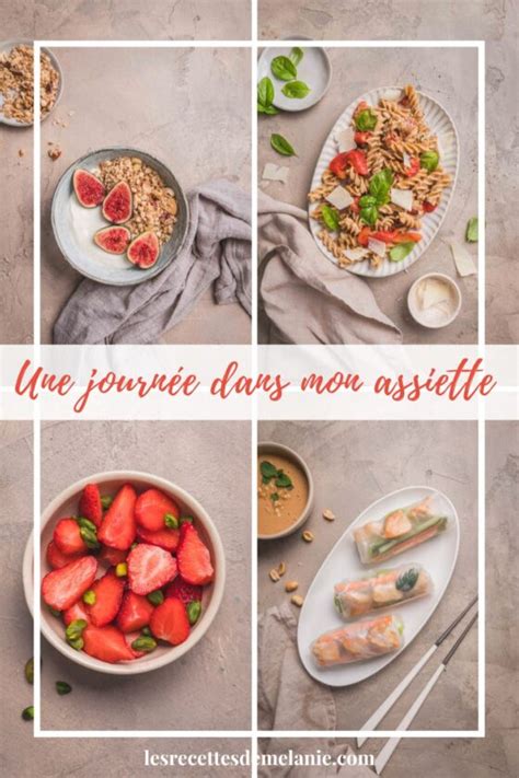 Une Journ E Dans Mon Assiette R Quilibrage Alimentaire