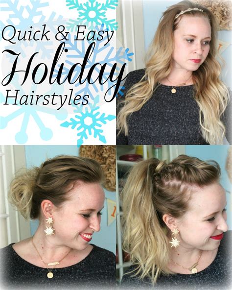 Breezy Days Quick And Easy Holiday Hairstyles