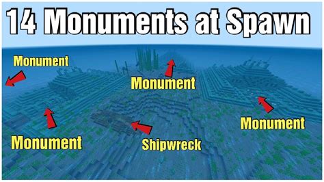 Best Seed For Minecraft Bedrock 1 18 2022 14 Ocean Monuments At Spawn