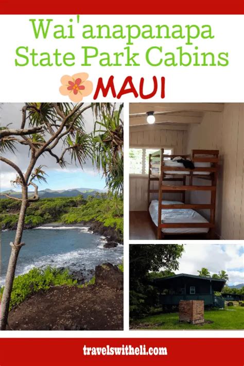 Wai Anapanapa State Park Cabins Maui Travels With Eli