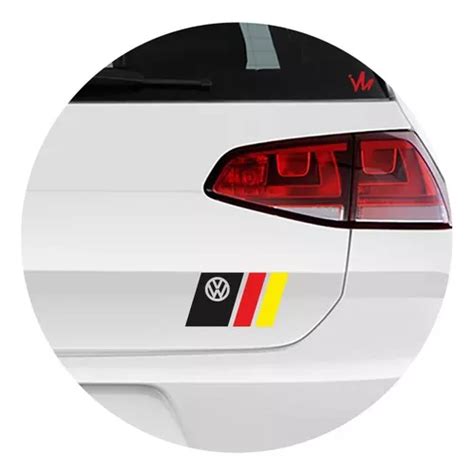 Adesivos Bandeira Alemanha Carro Vw Vokswagen Rebaixado Mercadolivre