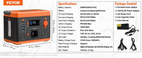 Vevor W Tragbare Powerstation Solargenerator Stromgenerator Wh