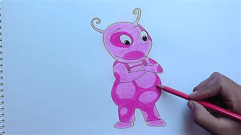 Como Dibujar Y Pintar A Uniqua Backyardigans How To Draw And Paint