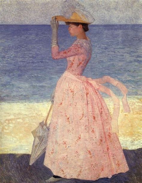 Aristide Maillol Woman With A Parasol Oil On Canvas X