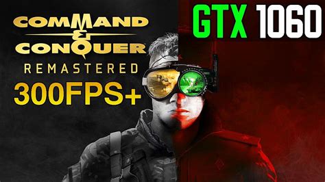 Command Conquer Remastered Collection GTX 1060 3gb I5 11400f