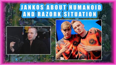 Jankos About Fnatic Humanoid And Razork Situation Youtube