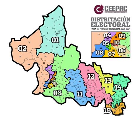Conoce la nueva distritación de SLP para 2024 Astrolabio