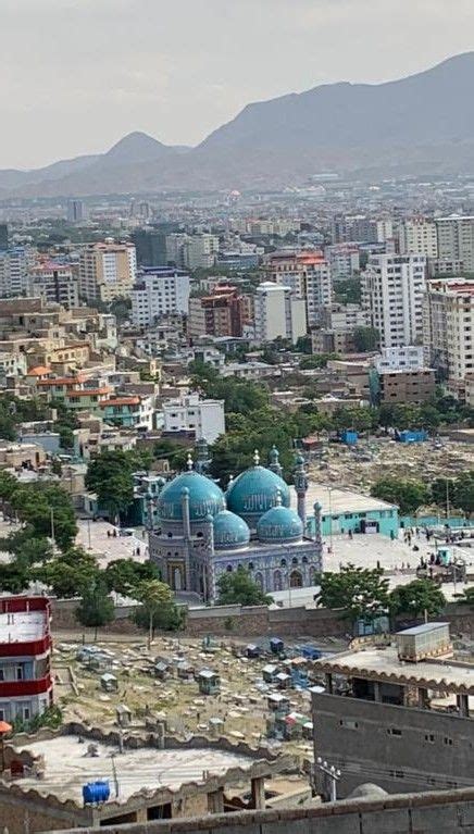 Blue mosque in Afghanistan