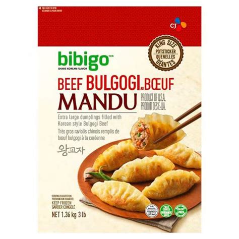 Bibigo Beef Bulgogi Mandu Potstickers Kg Deliver Grocery Online