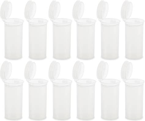 Amazon Pack Empty Plastic Pill Bottles With Caps Airtight