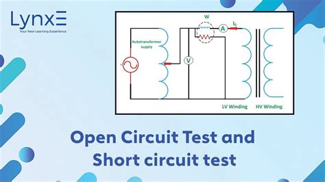 Master The Basics Open Circuit And Short Circuit Test In Electrical