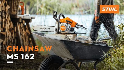 The New Stihl Ms 162 Chainsaw Time For The Outdoors Stihl Youtube