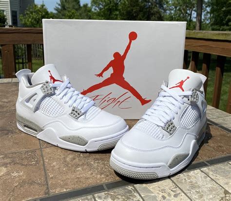 Air Jordan 4 White Oreo Tech Grey Ct8527 100 Release Date Sbd