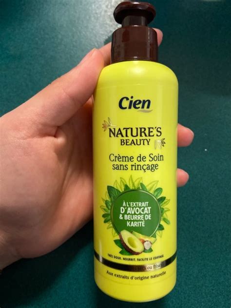 Cien Nature s Beauty Crème de Soin sans Rinçage à l Extrait d Avocat