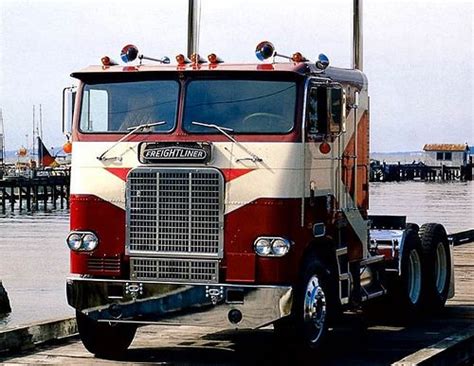 Freightliner Cabover Trucks Freightliner Trucks Vintage Trucks Trucks