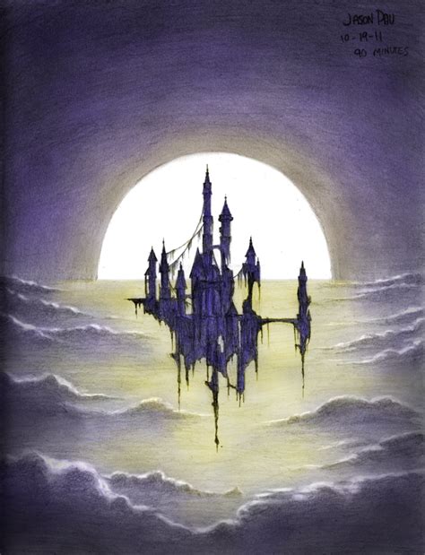 Haunted Castle by jdp89 on DeviantArt | Haunted castle, Castle painting ...