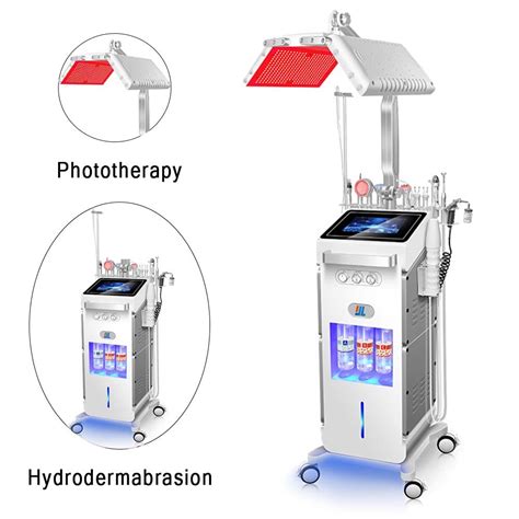 Oem Odm Phototherapy Oxygen Jet Aqua Facials Hydra Dermabrasion Facial