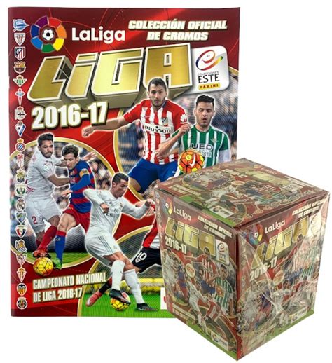 Naklejki Panini LaLiga 2016 2017 Album Box Z 50 Saszetki