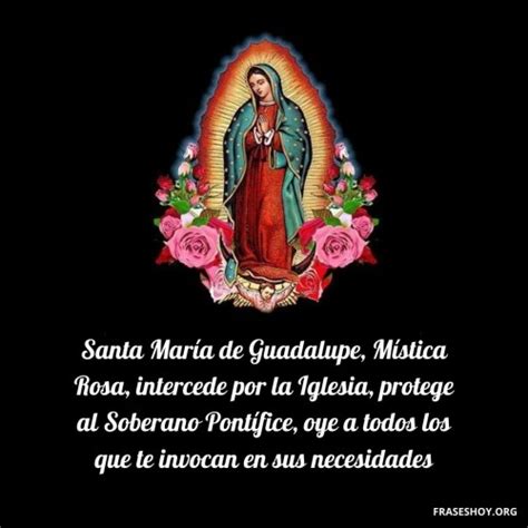 Dia De La Virgen De Guadalupe Frases Hoy