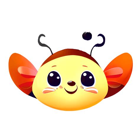 Adorably Cute Baby Bee · Creative Fabrica