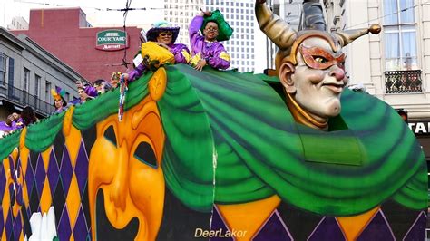 Mardi Gras Parade Krewe Of Tucks Youtube