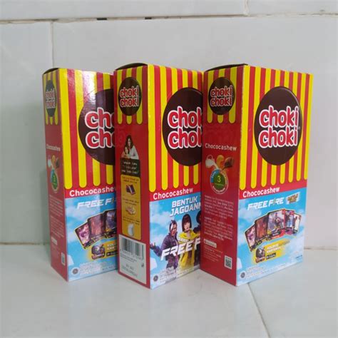 Jual Choki Choki Choco Cashew Box Isi Pcs Shopee Indonesia