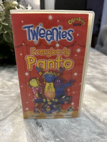 Tweenies Everybody Panto Vhs 2002 Cbeebies Christmas Pantomime Ebay