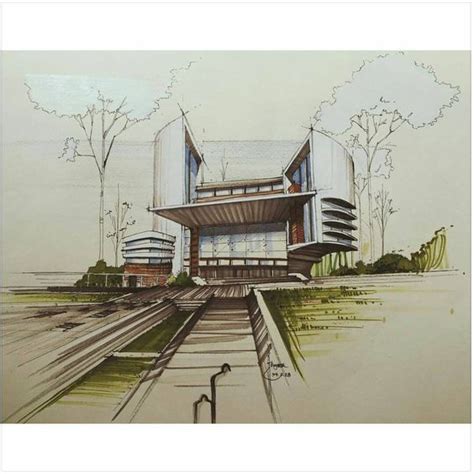 Architectural Sketching Tutorial at PaintingValley.com | Explore ...