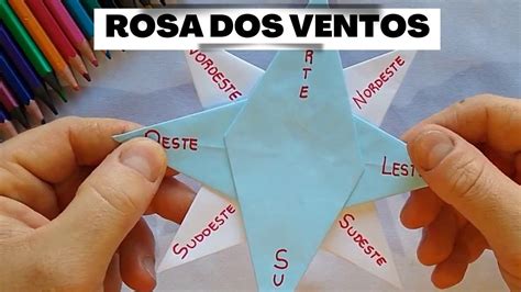 Aprenda Fazer Rosa Dos Ventos Youtube