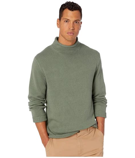 Jcrew Unisex 1988 Cotton Rollneck Sweater In Green For Men Lyst