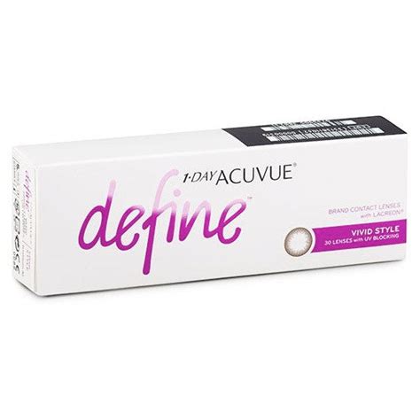 1 Day Acuvue Define Vivid Style Brown By Johnson And Johnson Lensza