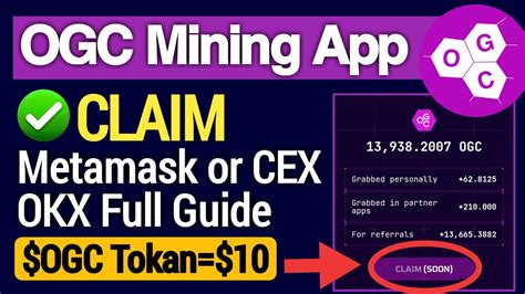 OGC Tokan Claim In Metamask Or OKX Full A To Z Guide OGC Mining New