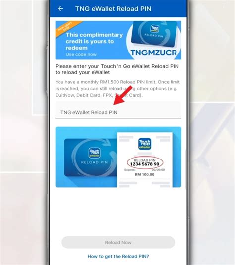 Cara Reload Duit Dalam Touch N Go Ewallet Guna Nombor Pin Untuk Tambah