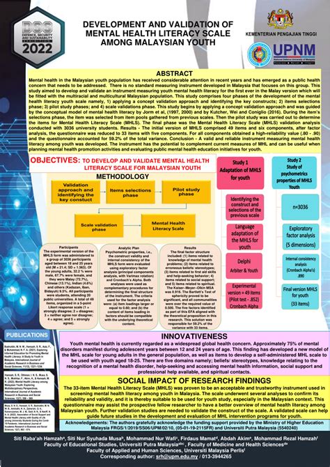 Pdf Development And Validation Of Mental Health Literacy Scale Among