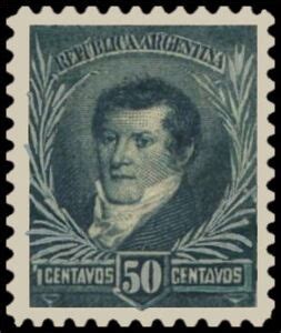 Stamp Manuel Belgrano 1770 1820 perf 11½ Argentina Personalities